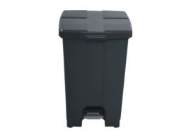 Lixeira pl&aacute;stica retangular com pedal