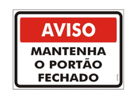 Placas de Sinaliza&ccedil;&atilde;o