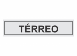 Placa - T&eacute;rreo