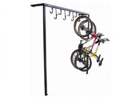 Biciclet&aacute;rio a&eacute;reo com gancho m&oacute;veis