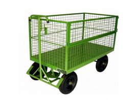 Carro plataforma telado