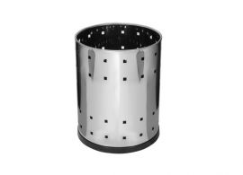 Cesto em a&ccedil;o inox - 13 litros
