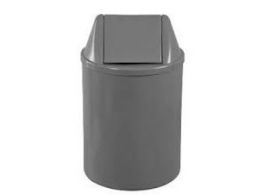 Lixeira pl&aacute;tica com tampa basculante